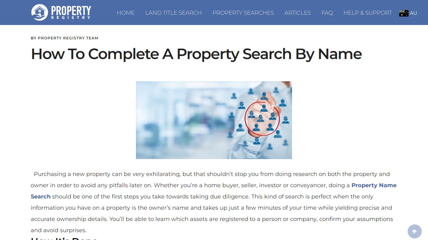 Property Search By Name (2022) | Property Registry